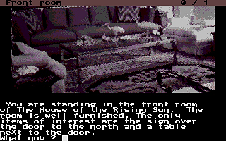 House of the Rising Sun (The) atari screenshot